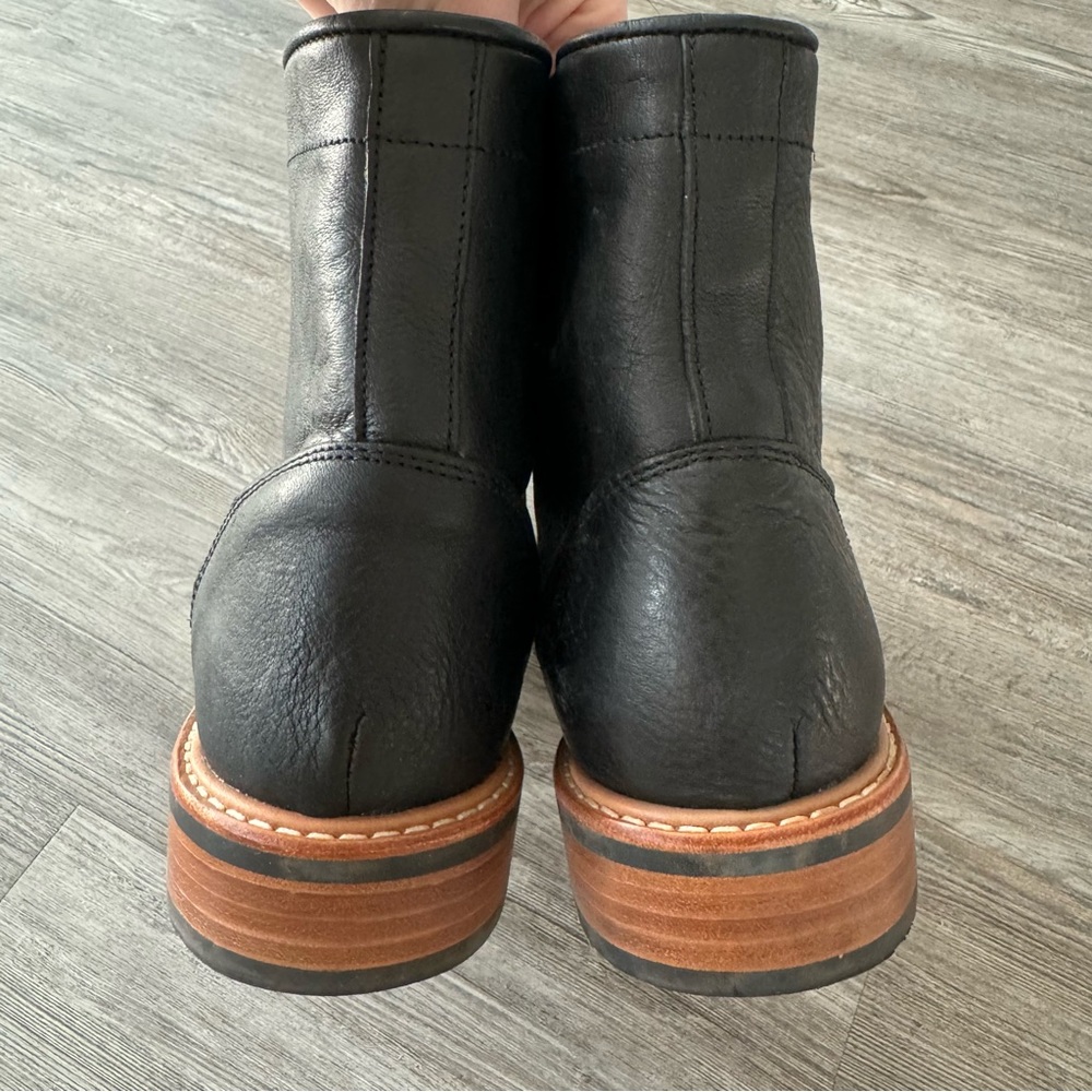 Nisolo All Weather Amalia Bootie Black Leather 9.5 - Picture 5 of 8